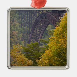 New River Gorge Bridge, New River Gorge Metal Ornament