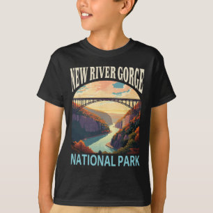 New River Gorge National Park Hiking Camping Trip T-Shirt