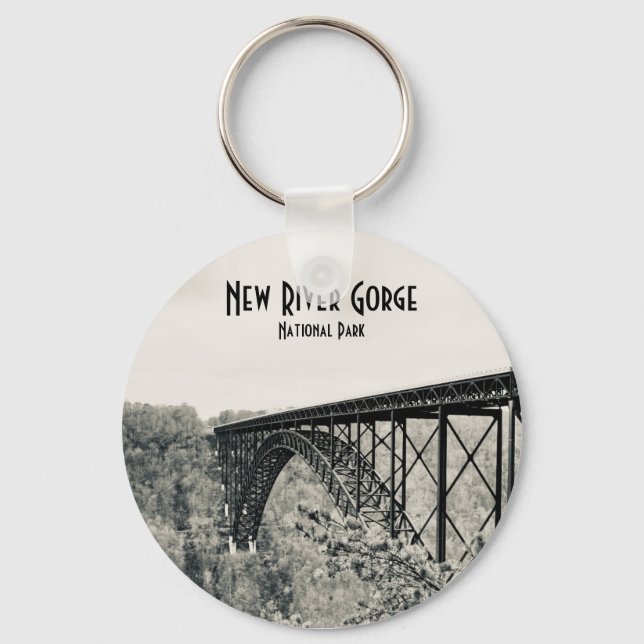 New River Gorge National Park Keychain (Front)