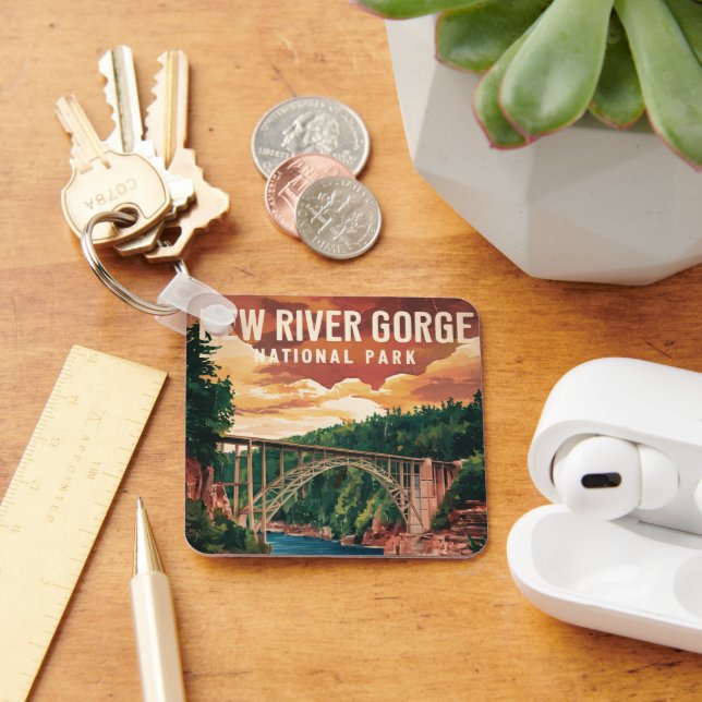 New River Gorge National Park & Preserve  Keychain (Desk)