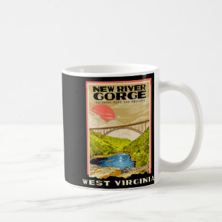 New River Gorge National Park West Virginia Raftin Coffee Mug