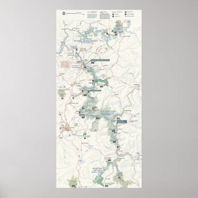 New River Gorge National River Poster (Front)