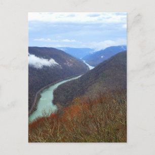 New River Gorge, West Virginia Postcard