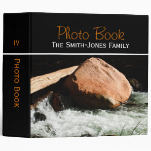 New! River Rock 2" Customizable Photo Binder