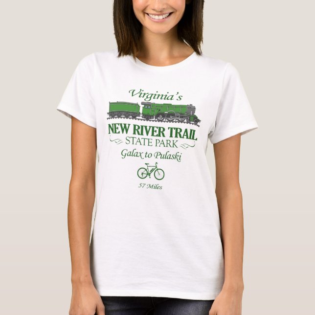 New River Trail SP (RT2) T-Shirt (Front)