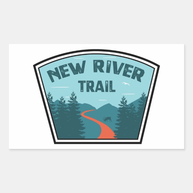 New River Trail Sticker (Front)