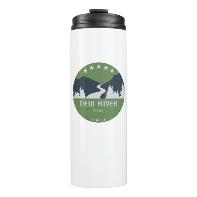 New River Trail Thermal Tumbler (Front)