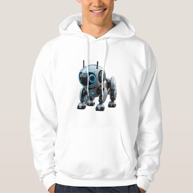 New robot hoodie (Front)