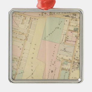New Rochelle, New York Metal Ornament
