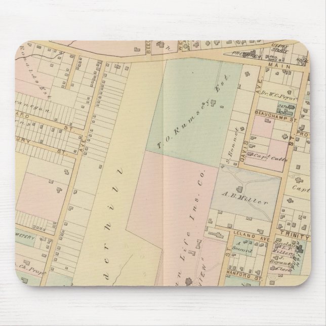 New Rochelle, New York Mouse Pad (Front)