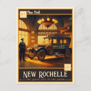 New Rochelle, New York   Vintage Postcard