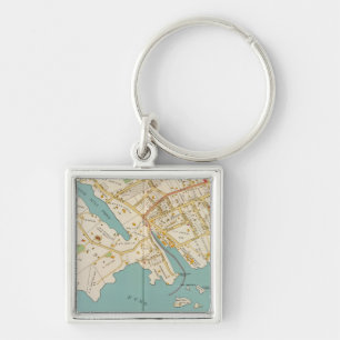 New Rochelle, NY Keychain