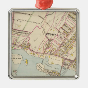 New Rochelle ward 2, New York Metal Ornament