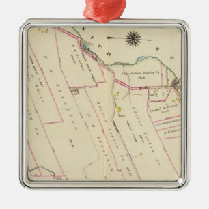 New Rochelle ward 3, New York Metal Ornament