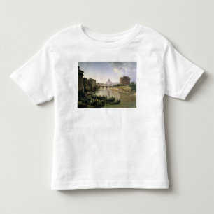 New Rome with the Castel Sant'Angelo Toddler T-shirt