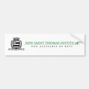 New Saint Thomas Bumper Sticker