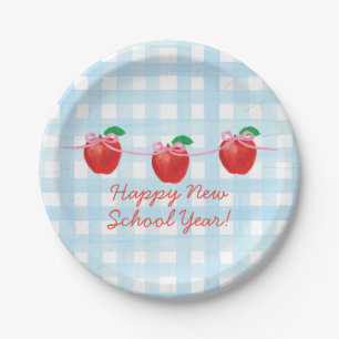New School Year Back To School Party Paper Plates
