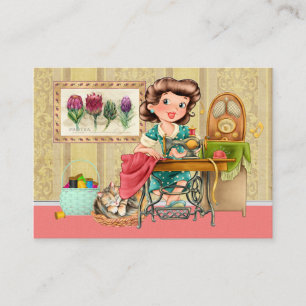 NEW Sewing / Seamstress / Fashion Business Card