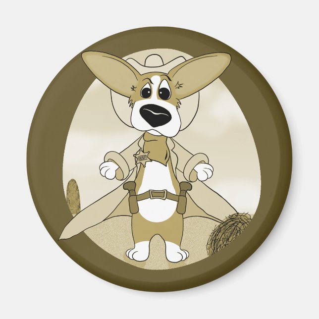 New Sheriff in Town Magnet (Front)