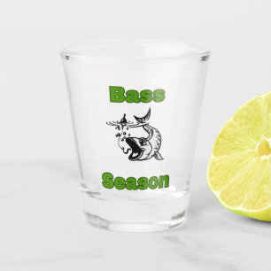 NEW! Shot Glass Bass Season - Fishing