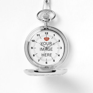 NEW! Silver Pocket Watch - Personalized 