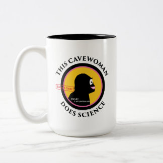 New Smart Gear Cavewoman Does Science Mug