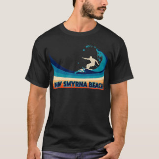 New Smyrna Beach Florida Retro Surf Sailing Fishin T-Shirt