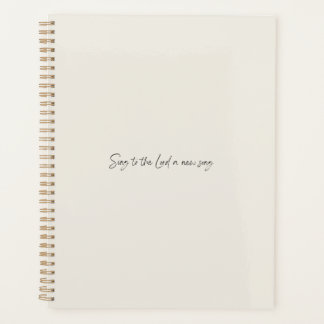 New Song - Planner