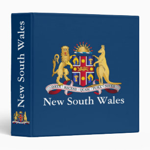 New South Wales coat of arms Binder