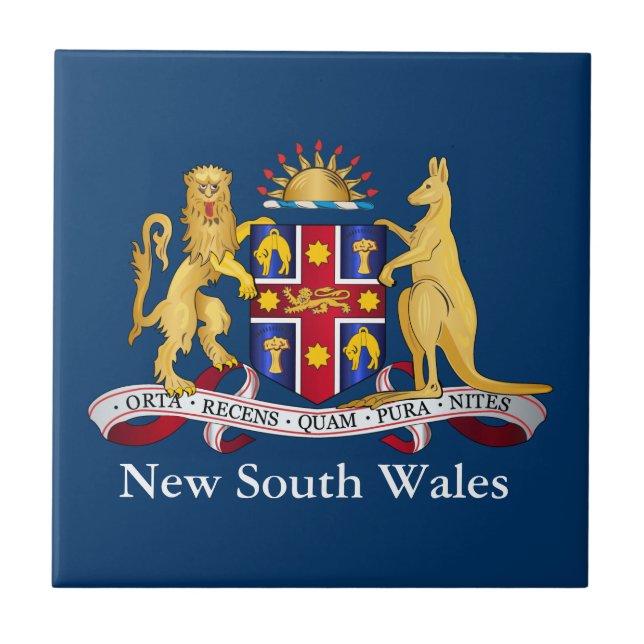 New South Wales coat of arms Tile (Front)