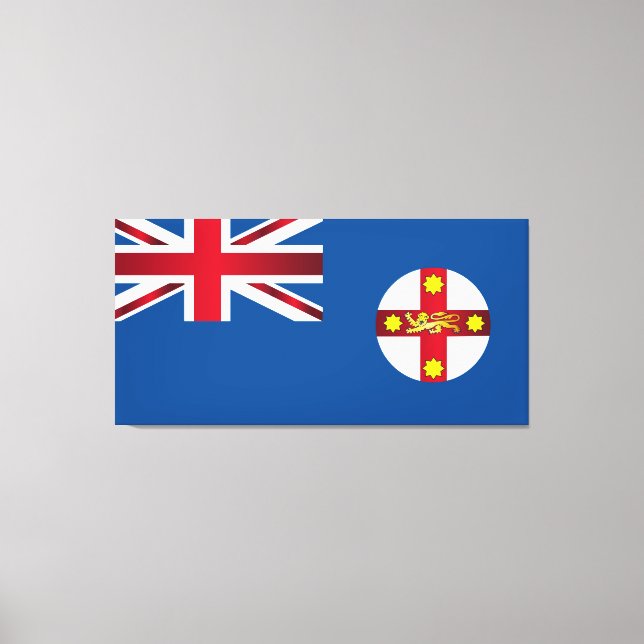 New South Wales flag Canvas Print (Front)