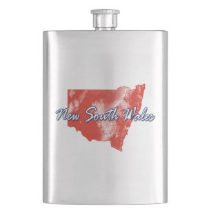 New South Wales Hip Flask