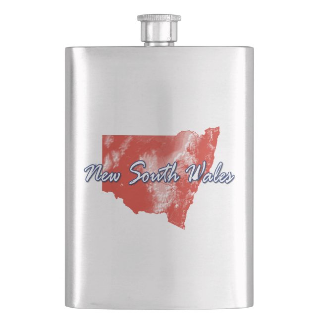 New South Wales Hip Flask (Front)