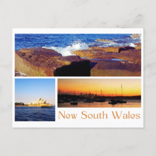 New South Wales  Postcard