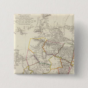 New South Wales, Sydney 2 Inch Square Button