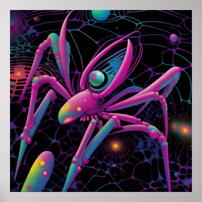 New Spiders in Old Spaces Poster (Front)