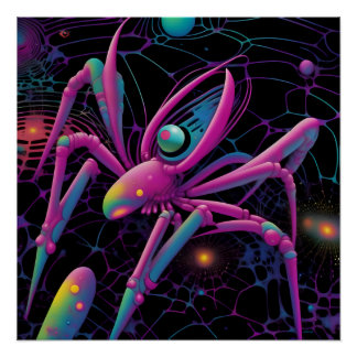 New Spiders in Old Spaces Poster