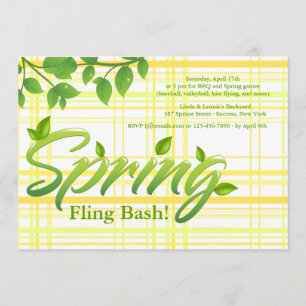 New Spring Invitation