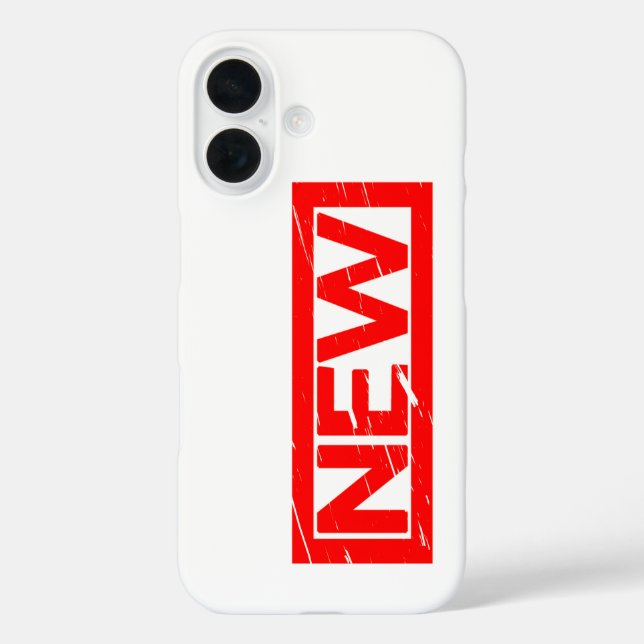 New Stamp Case-Mate iPhone Case (Back)