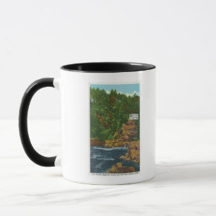 New State Hwy Bridge View of Ausable Chasm Mug