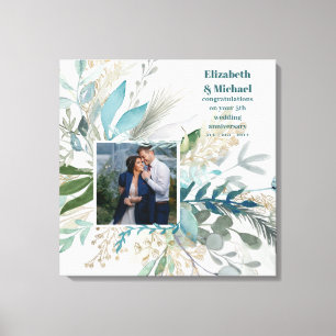 NEW! Stunning Newly Wed PHOTO Gift or Anniversary Canvas Print