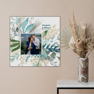 NEW! Stunning Newly Wed PHOTO Gift or Anniversary Canvas Print