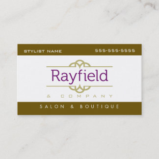 NEW Stylist Business Card