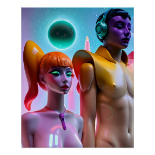 New Synthetic Flesh Poster