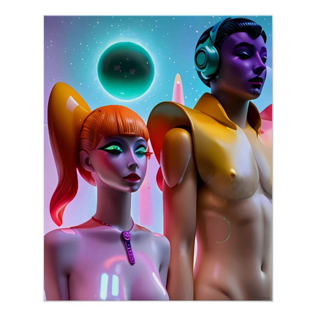 New Synthetic Flesh Poster (Front)