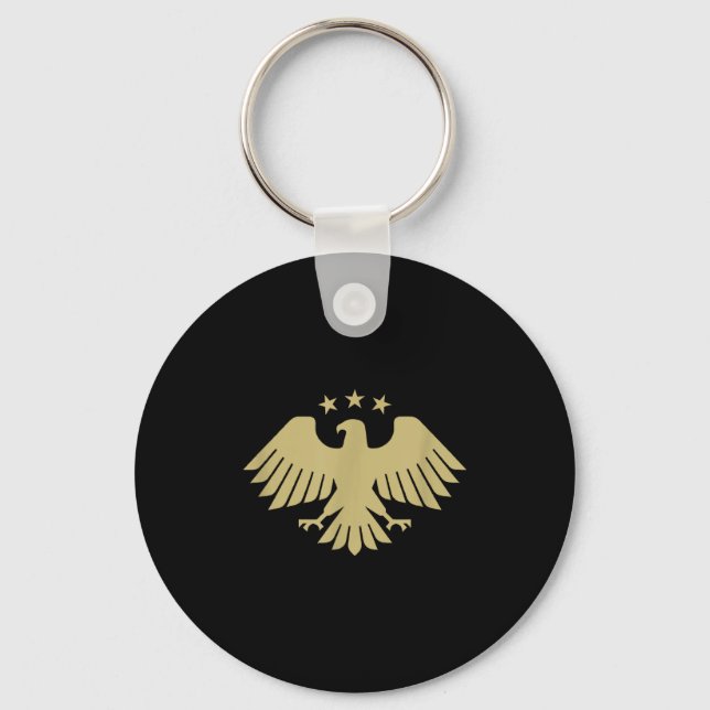 New Syrian Eagle  Keychain (Front)