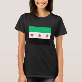 New Syrian Flag Syria free freedom post revolution T-Shirt