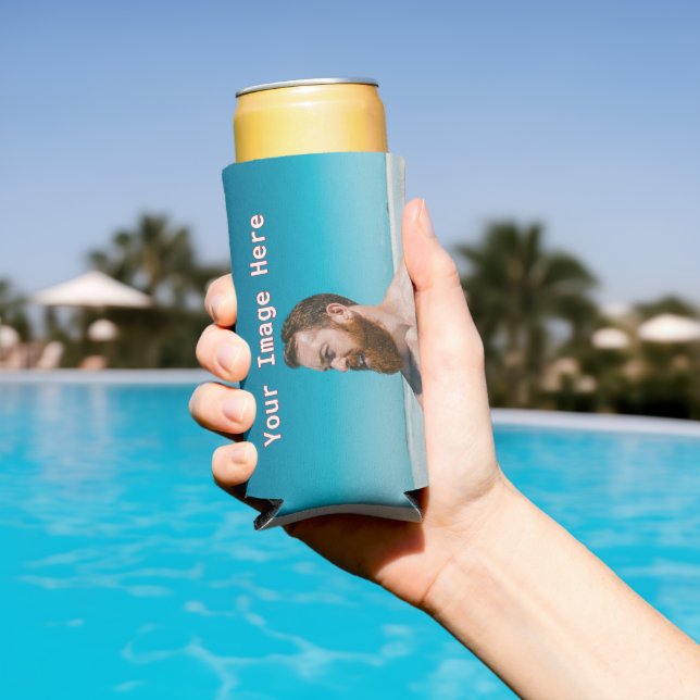NEW! Tall Can Cooler - Foam - Customize  (In Situ Pool)