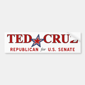 NEW - Ted Cruz Texas US Senate Bumper Sticker