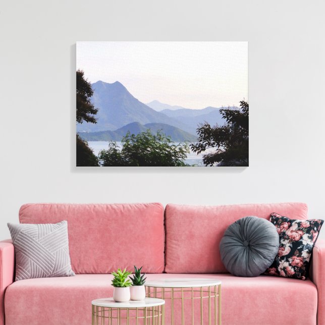 New Territories Hong Kong Canvas Print (Insitu(LivingRoom))